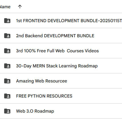 MERN Full Stack Web Development Kit