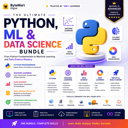 The Ultimate Python, ML and Data Science Bundle