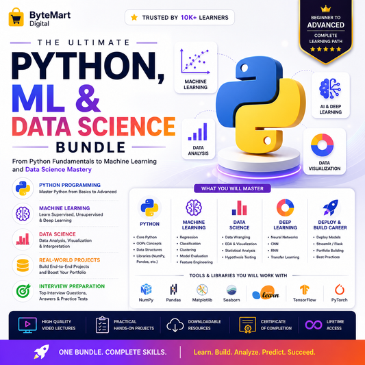 The Ultimate Python, ML and Data Science Bundle