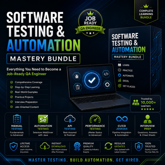 Software Testing & Automation Mastery Bundle
