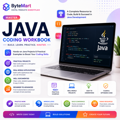 100+ Java Projects : Coding Workbook
