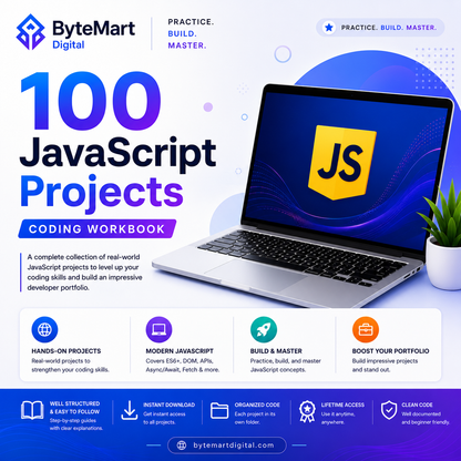 100 Javascript Projects : Coding Workbook
