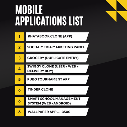 3500+ Web & Android Application Bundle