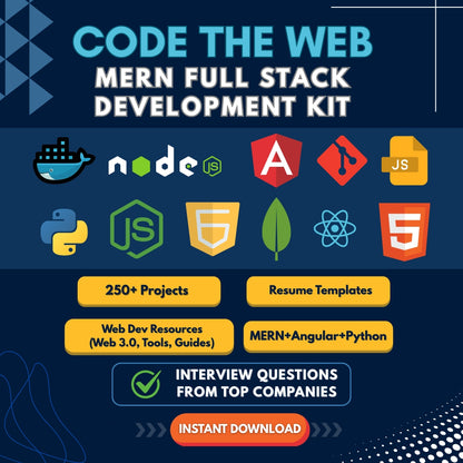 MERN Full Stack Web Development Kit
